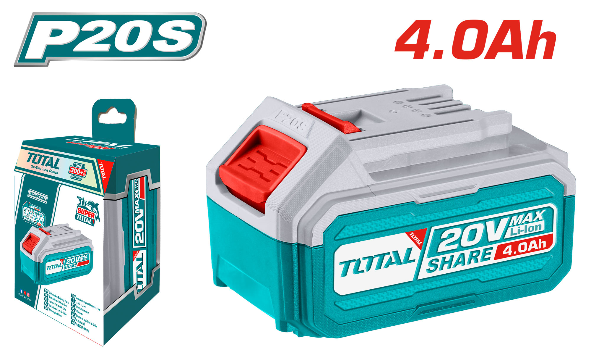 Bateria De Litio Total 20v 4a