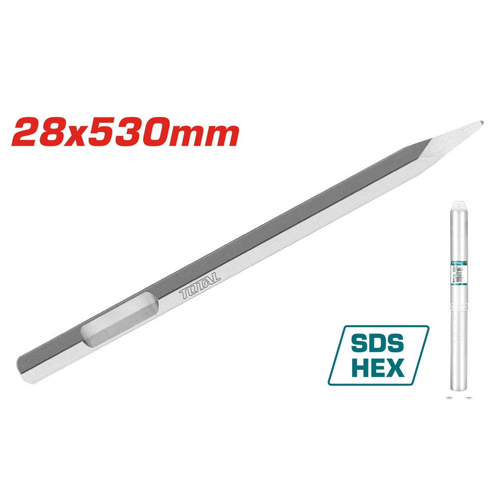Mecha Hex Punta Total P/Demolicion 28x520mm