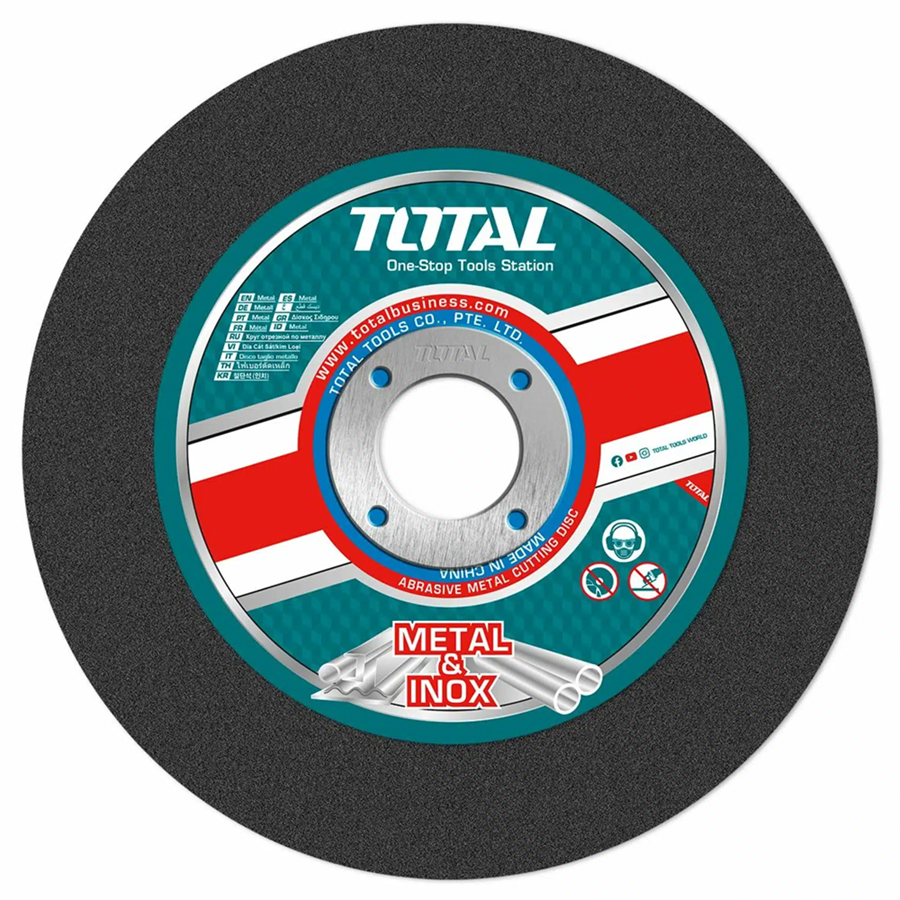 Disco Abrasivo Total 355x2.5x25.4 Mm Corte Metal