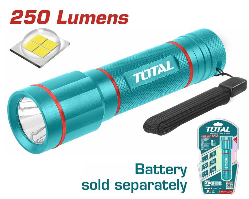 Linterna Total Aaa 450 Lumenes