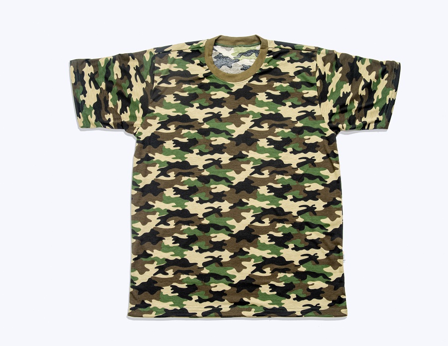 Remera Hobby Pp D Camu Verde Militar