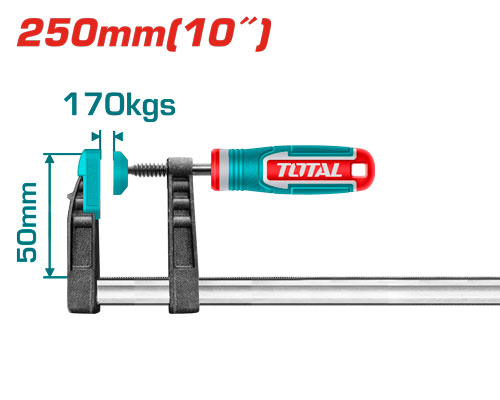 Imagen miniatura de Abrazadera F Total 170kg 50x250mm