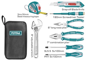 Kit Total Herramientas 8 Pcs Estuche