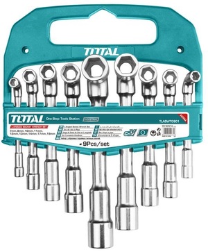 Set Llave Tubo Total 9pcs En L