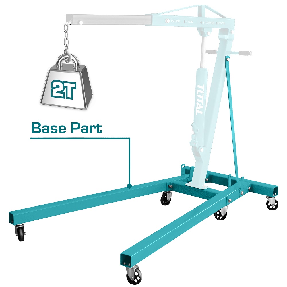 Grua P/ Motor Total 2ton Base