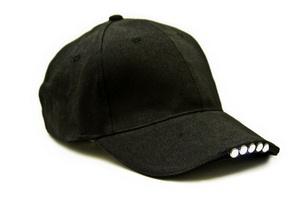 Kepi Negro C/5 Luces