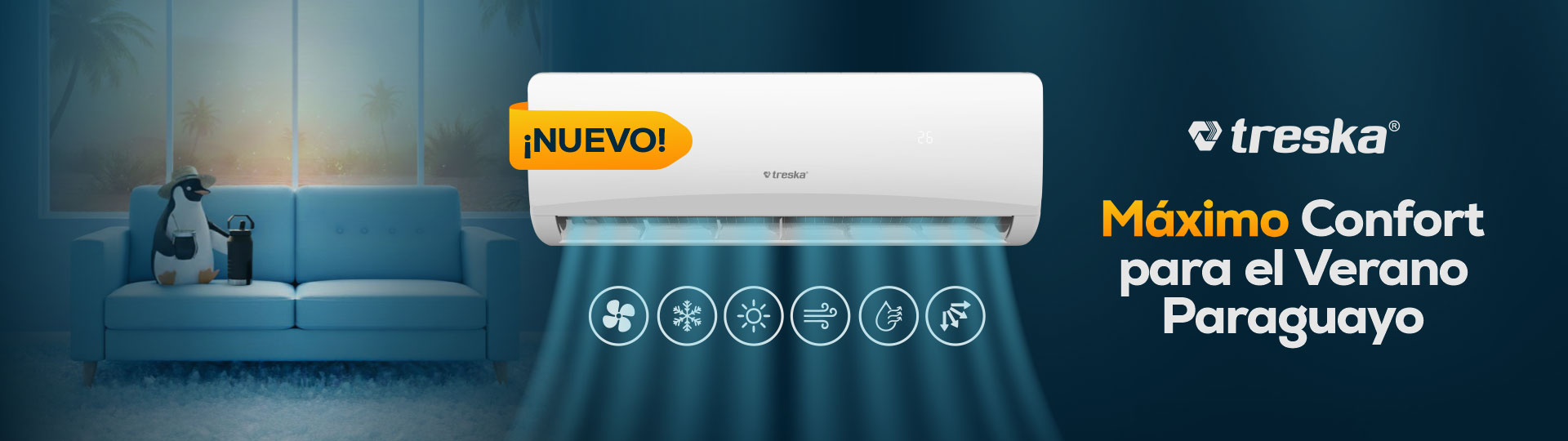 Aires Acondicionados Treska - Máximo Confort para el Verano Paraguayo